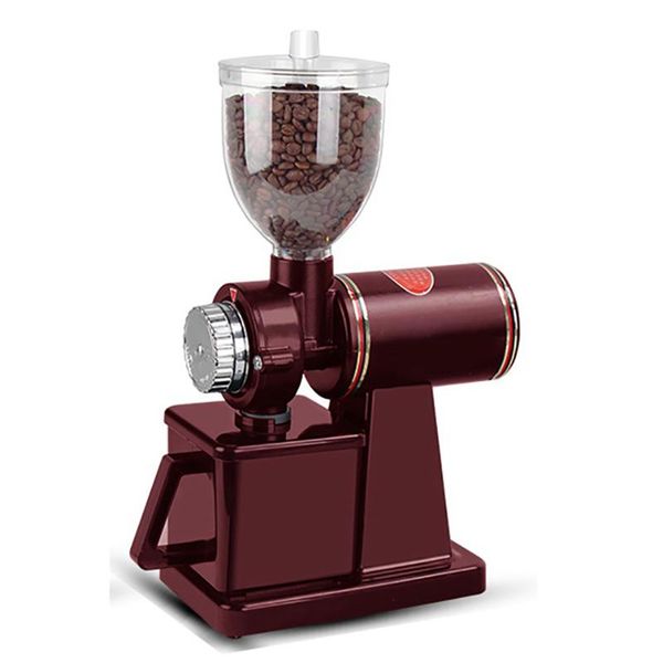 

electric coffee grinders grinder bean flat burr 220v / 110v red/black europe and america