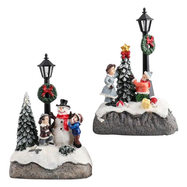 

other home decor 2pcs christmas resin adornment creative deskunique ornament