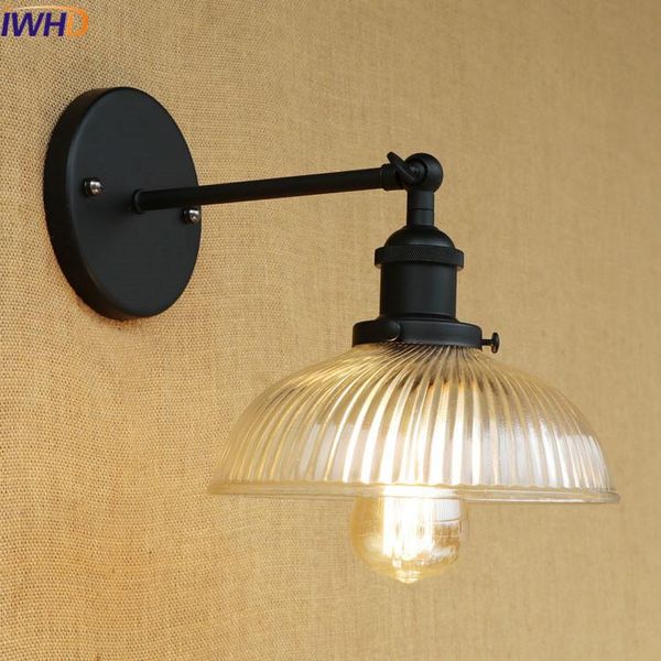 

wall lamp iwhd vintage glass wandlamp lamparas de pared retro loft style led industrial edison bulb light fixtures home lighting