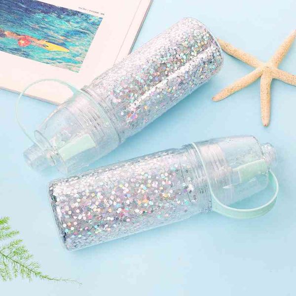 

350ml cup, double deck outdoor , water glass, spray cup color.