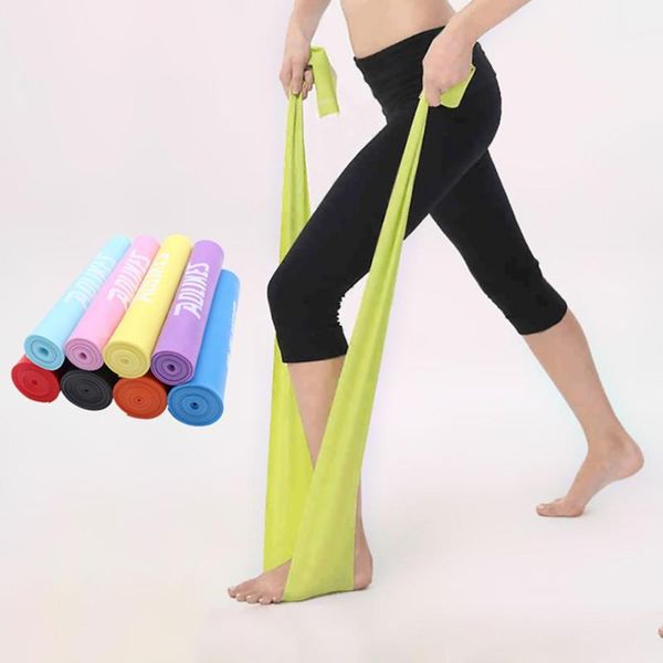 

yoga stretch band for women men shaping body fat loss 2021 resistance bands