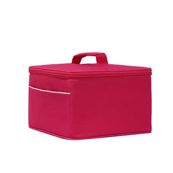 

outdoor bags portable lunch bag 13l cooling ice waterproof oxford cloth box insulated for camping hiking barbecue