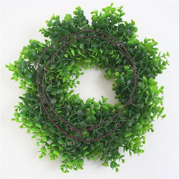 

decorative flowers & wreaths artificial ivy small fake vine garland wedding home store decoration plastic hanging wall green plants rattan l