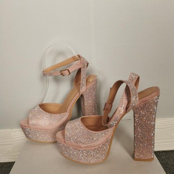 

shoes,beautiful women's shoes, suede, about 4.5cm waterproof platform, 14.5cm high-heeled sandals, sandals. sandals, Black