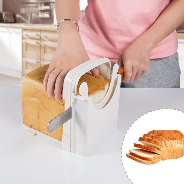 

bakery tools cutting kitchen tool bread slicer toast cutter with guide sandwiche maker slicing machine loaf baking & pastry