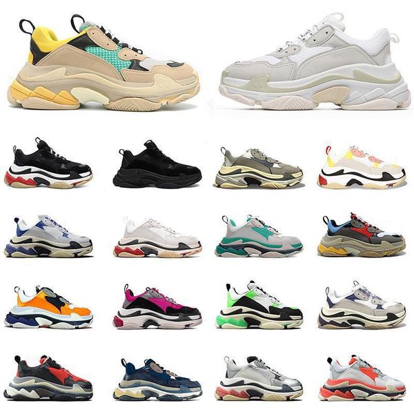 

luxurys women balencaiga size men s shoes designers triple platform dad quality sneakers black jogging tennis walking mens trainers iabo