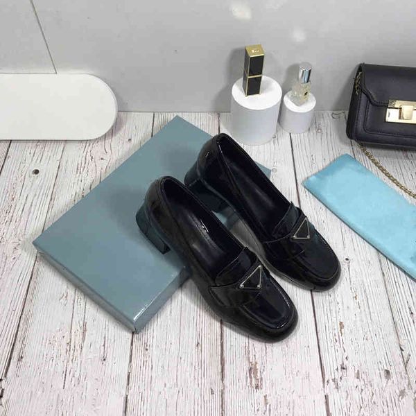 

quality classic platform casual shoes genuine leather thick soles high heel luxury designer fashion women low-100% metal buckle, Black