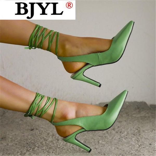

sandals 2021 summer gladiator women ankle cross straps fashion pointed comfortable stiletto shoes woman, Black
