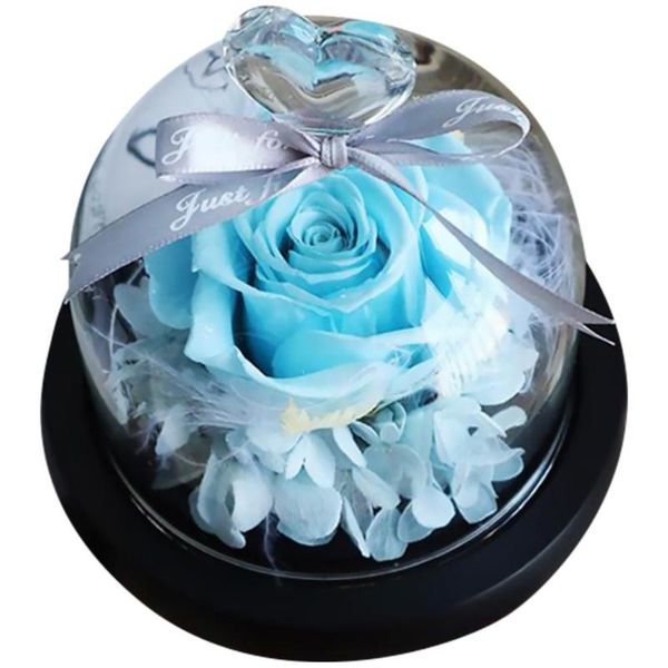 

festive preserved immortal fresh rose flower valentine's day anniversary gift wrap