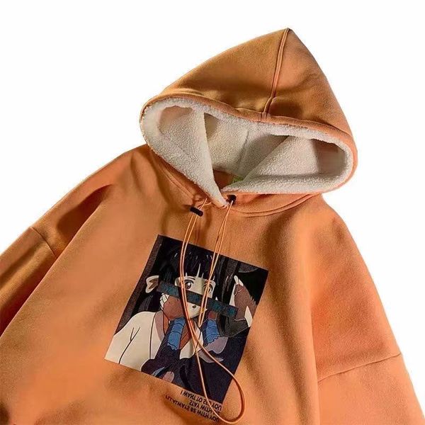 

loose-fitting sports hoodie for men, Black