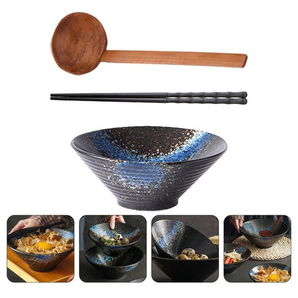 

bowls japanese ceramic ramen bowl home restaurant tableware delicate