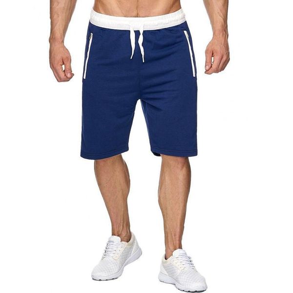 

men's shorts 2021 casual beach male quality bottoms elastic waist fashion brand sports training, White;black