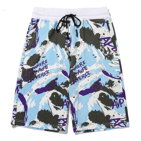 

men's shorts shorts arrival camouflage sports casual cotton knee length drawstring pattern men f3pd, White;black
