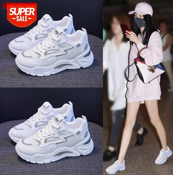 

korean version of ins daddy shoes female students all-match thick-soled sports street shooting casual 811-1 #ex4q