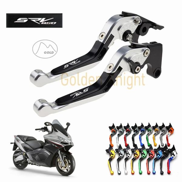 

motorcycle brakes for aprilia srv 850 srv850 2012-2021 2021 parts cnc folding retractable brake clutch lever