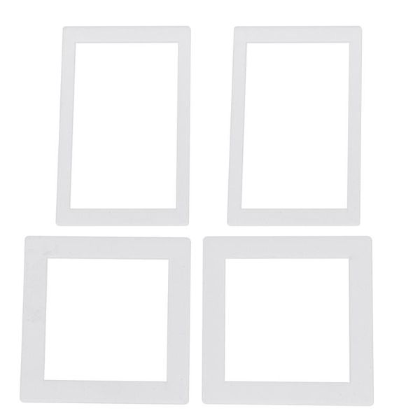 

wall stickers 4pcs socket surround finger acrylic plate panel attachment