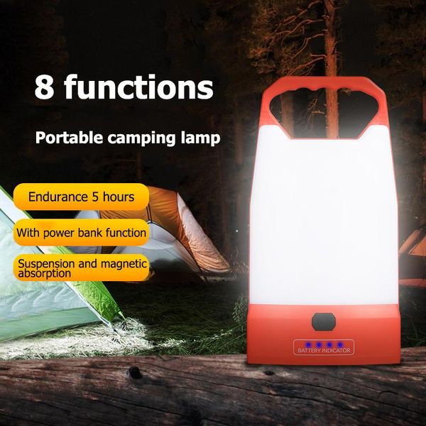

portable lanterns bright lantern cob tent light multi-function usb charging super hand emergency camping outdoor waterproof