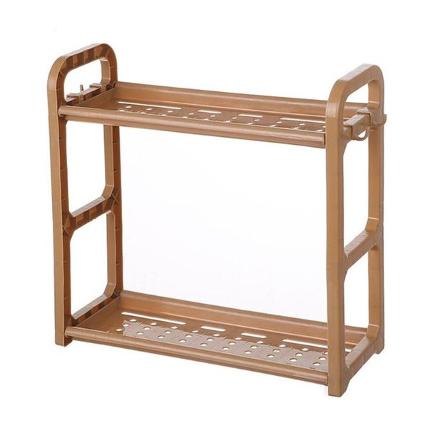 

kitchen storage & organization rack double layers organizer sink shelf bathroom wash holder layer stand drain accessories