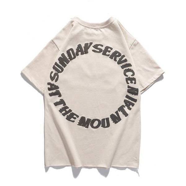 

men's t-shirts cpfm 2021 loose and women's short-sleeved t-shirt camping suit half-sleeved shirt, White;black