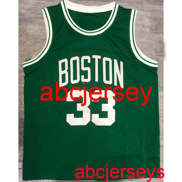 

men 2 styles 33# bird green basketball jersey s m l xl  vest, Black