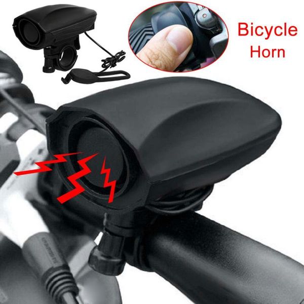 

bike horns 123db electric horn super loud bicycle bell ride equipment