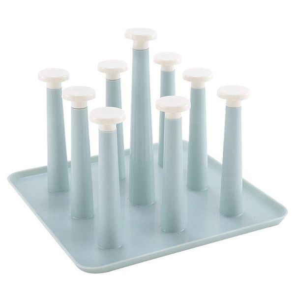 

hangers & racks e8bd cup drying rack, plastic non-slip bottom mug tree holder organizer rack stand