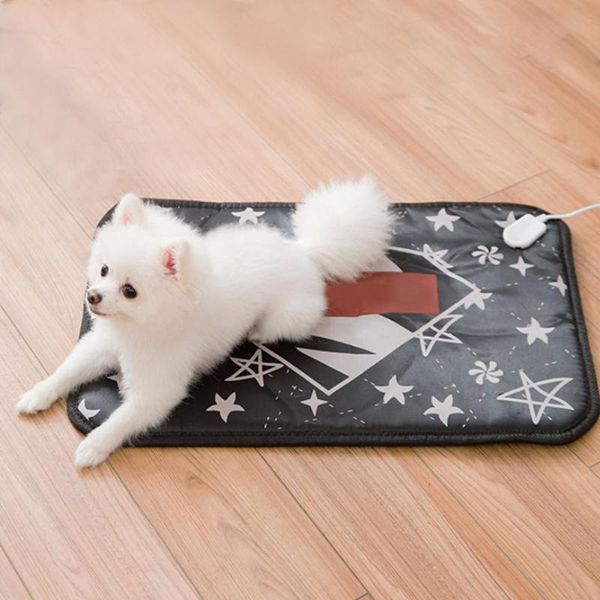 

cat beds & furniture pet electric heater mat heating pad dog bed body winter warmer carpet blanket heated seat for cats dogs