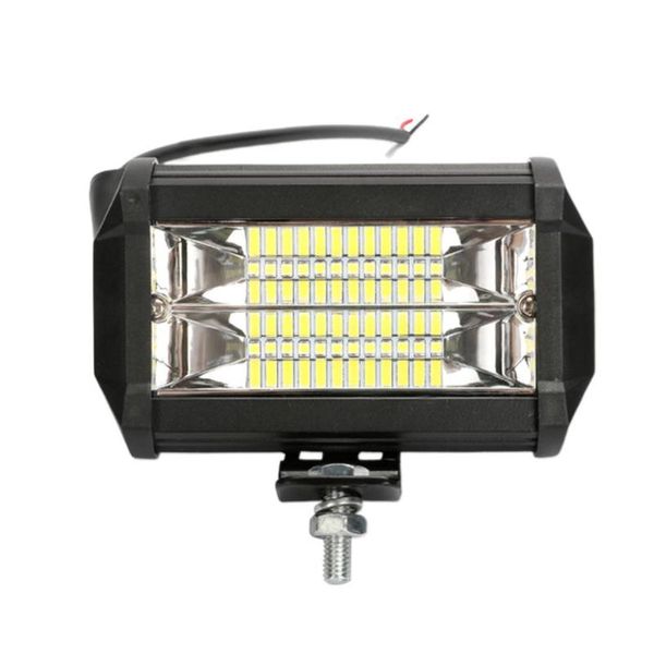 

working light 5 inch high-power car vehicle led lamp double row long bar off-road roof 72w work 12-24v 2200lm auto lightings