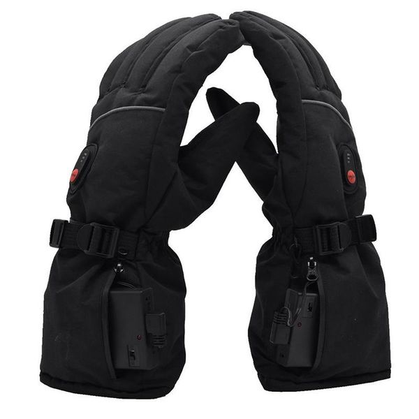 

ski gloves -variable block heating three gear temperature control outdoor waterproof winter