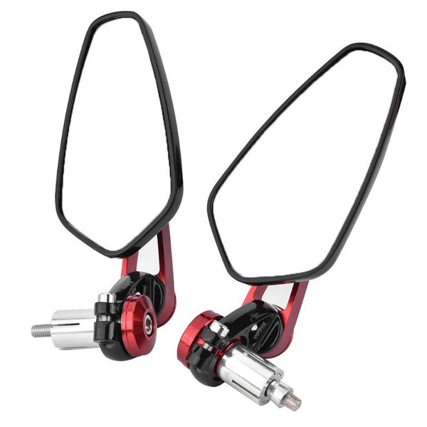

motorcycle mirrors 2pcs rearview adjustable swivel universal fits for most motorcycles with 7/8" 22mm bar end
