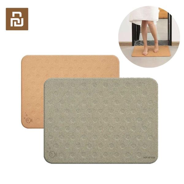 

smart home control son of oak natural cork thermostatic bathroom mat comfortable double side to use stain resistant non-slip bath