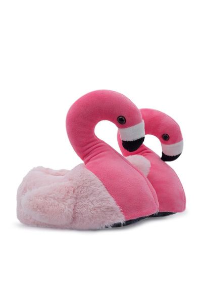 

tw flamingo fuchsia women earthly panduf slippers, Black