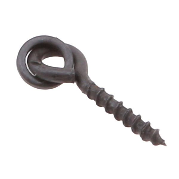 

fishing accessories 10 pieces carp screw peg with ring swivel chod rig terminal tackle bait holder