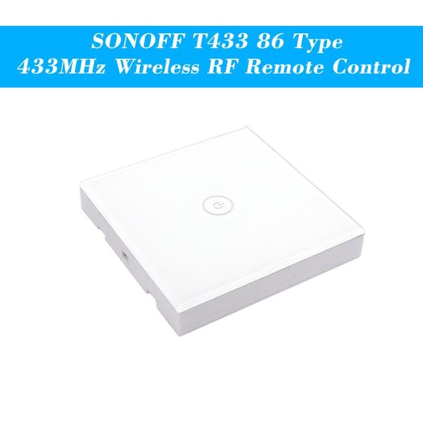 

type luxury wall touch panel sticky 433mhz wireless rf remote control transmitter automation modules 1 gang controlers