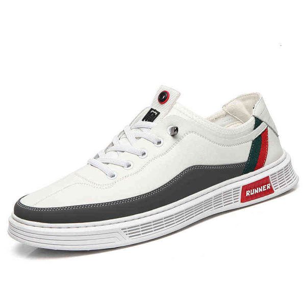 

2021 spring and autumn men's korean fashion shoes running leisure breathable, Black