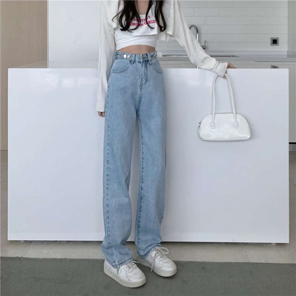 

autumn jeans, pants, trousers, wide leg mops, version, high waist, Blue