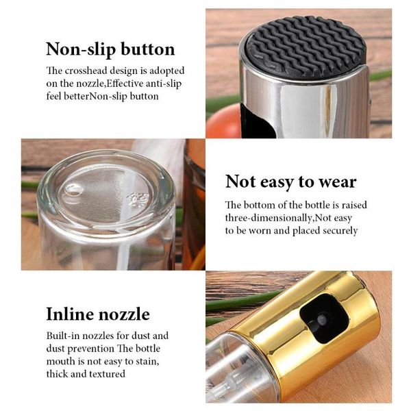 

tools & accessories economic glass fuel injection bottle oil sprayer home cooking honey bbq environmental vinegar kitchen water barbecue