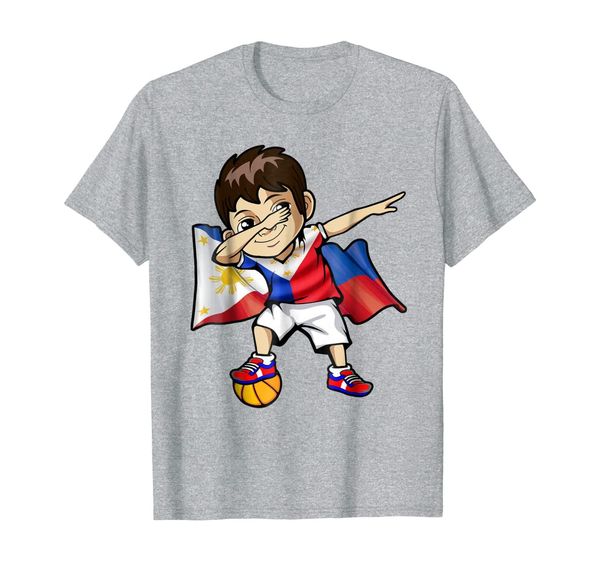 

dabbing basketball boy philippines pinoy jersey dab t shirt, White;black