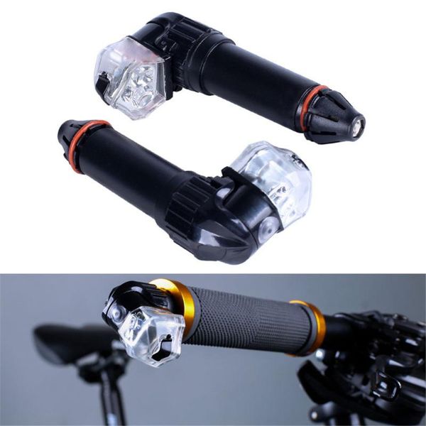 

charging battery led turn signals light handle bar end cover plug hand block caps for bicycle bike accessories d*e lights