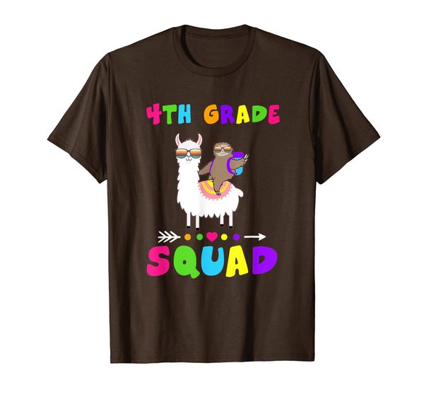 

Team 4th Grade Squad Teacher T-Shirt 1st Day of School, Mainly pictures
