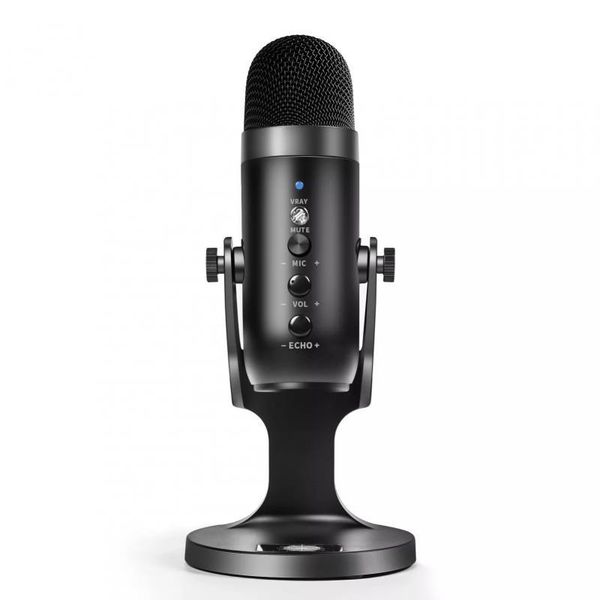 

microphones mu-900 usb condenser microphone stand gaming streaming real-time monitor noise reduction mute recording mic for computer pc dj