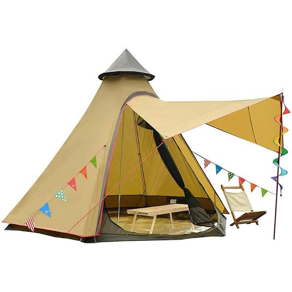 

tents and shelters 12'x10'x8'dome camping tent 5-6 person 4 season double layers waterproof anti-uv windproof family outdoor