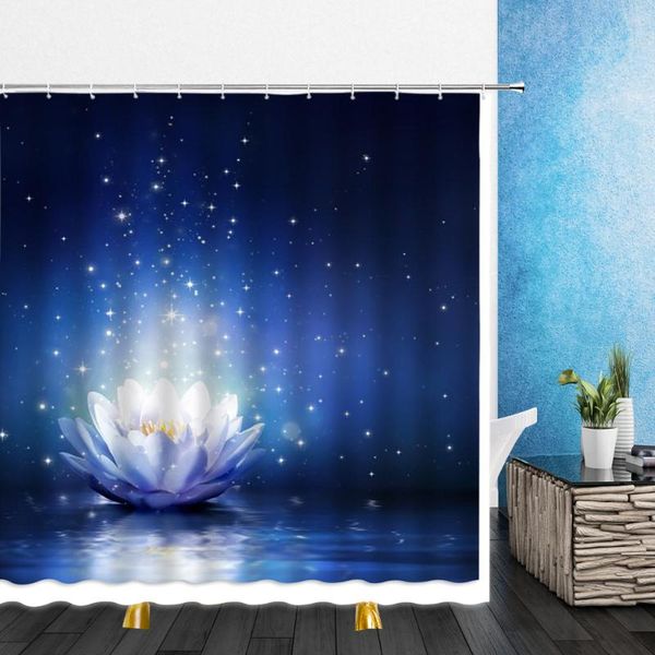 

modern simplicity cartoons shower curtains flowers 3d print bathroom home decor waterproof polyester bath curtain with12pcs hook