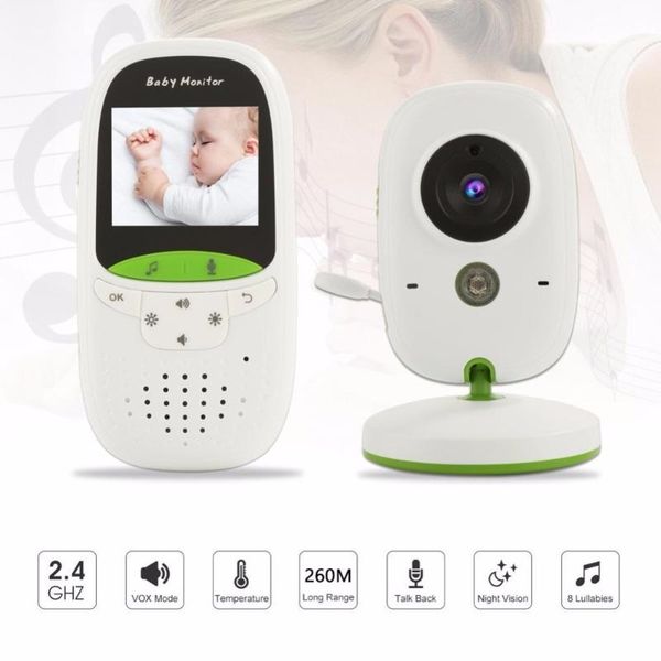 

babykam baby monitor with camera 2.0 inch lcd ir night vision temperature sensor lullabies intercom wireless monitors