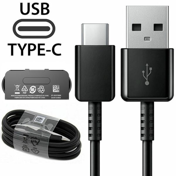 

usb cables fast charger for samsung s8 s10 type c charging cable 1m