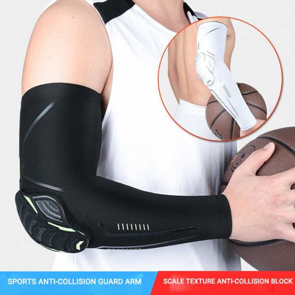 

elbow & knee pads 1piece 2021 bike cycling protection basketball sports pad leg covers anti-collision protector, Black;gray