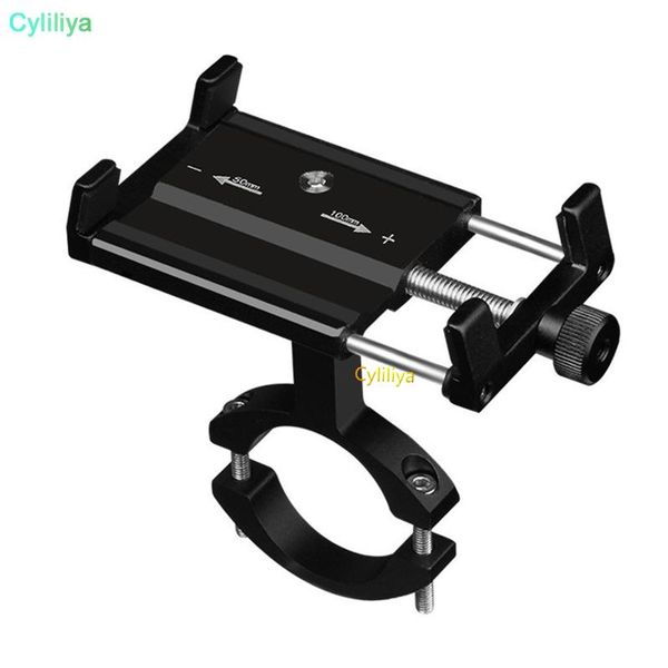 

aluminum bike motorcycle phone stand for 5-15cm wide smartphone support bicycle adjustable handlebar alloy holder mount bracket cell mounts