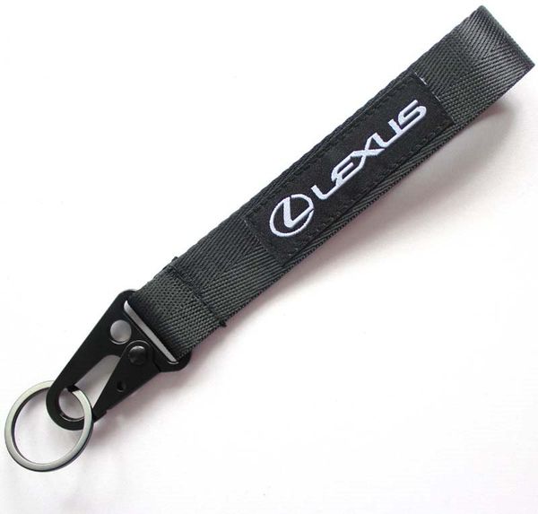 10 teile/los SCHWARZ Racing Straps Lanyards für Autoschlüssel Multifunktions-Handy-ID-Karte Handgelenk Schlüsselanhänger Sport Lanyard Handgelenk Hals Männer Frauen #07