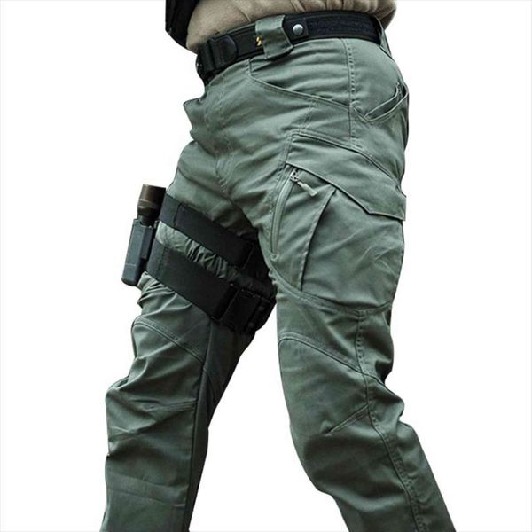 

city military tactical swat combat women pants army trousers many pockets waterproof wear resistant casual cargo s 3xl, Black