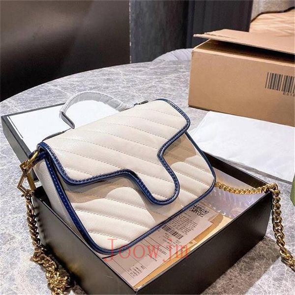 

evening bags luxurys designers classic senior women designer handbags blue and white color shoulder crossbody .